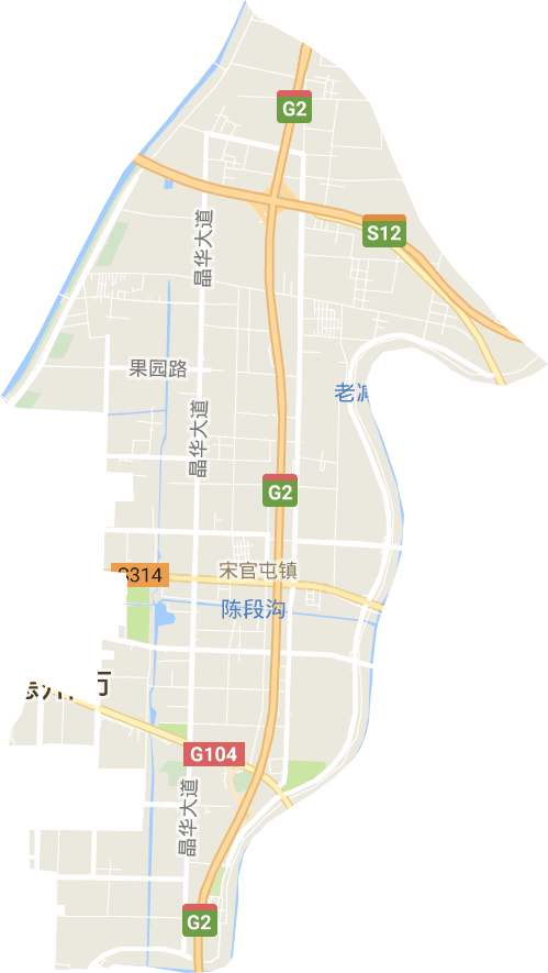 宋官屯街道电子地图