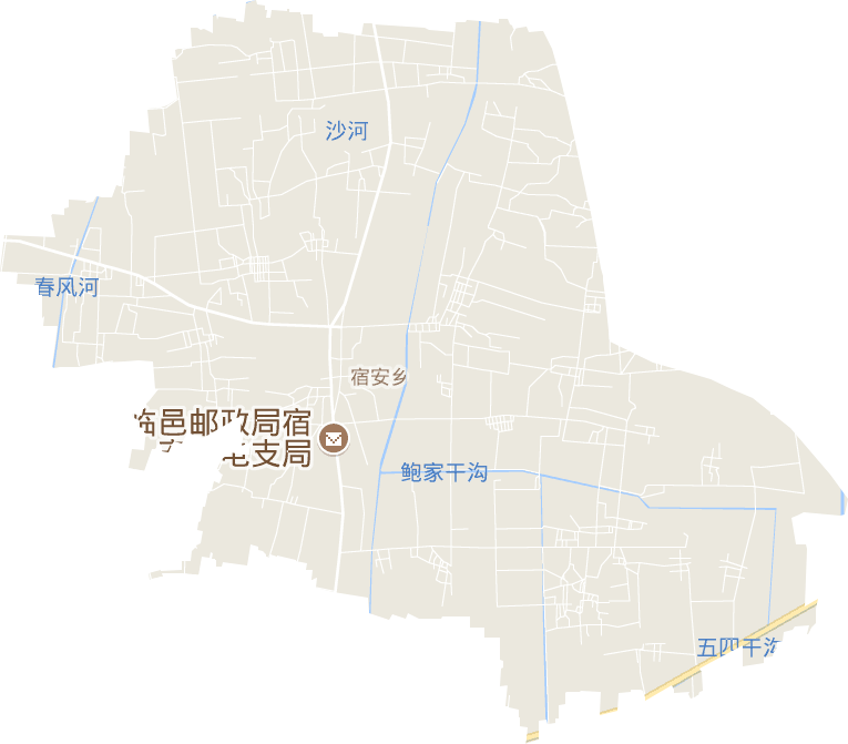 宿安乡电子地图