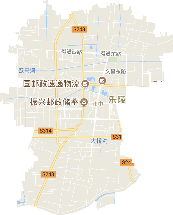市中街道电子地图