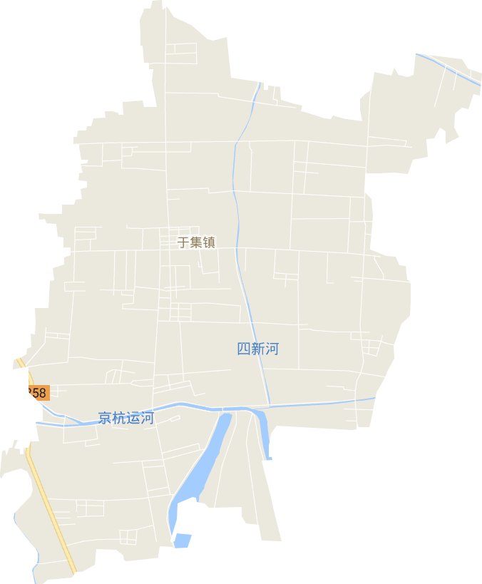 于集镇电子地图