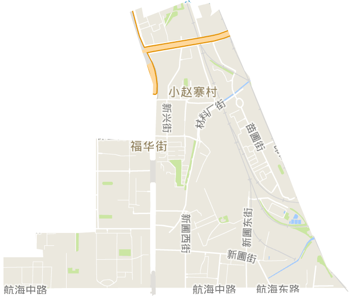 福华街街道电子地图