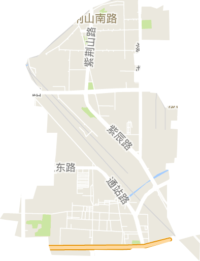 紫荆山南路街道电子地图
