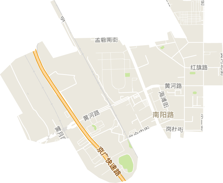 南阳路街道电子地图