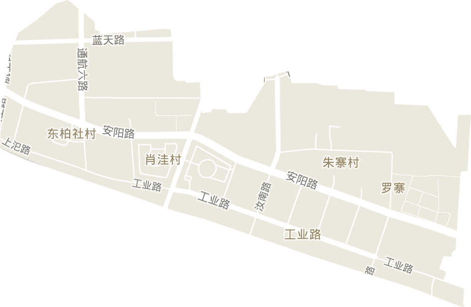 工业路街道电子地图