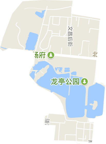 午朝门街道电子地图