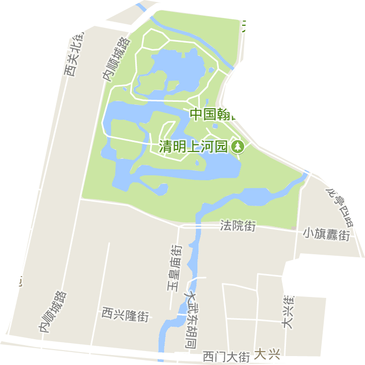 大兴街道电子地图