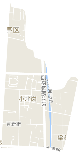 梁苑街道电子地图