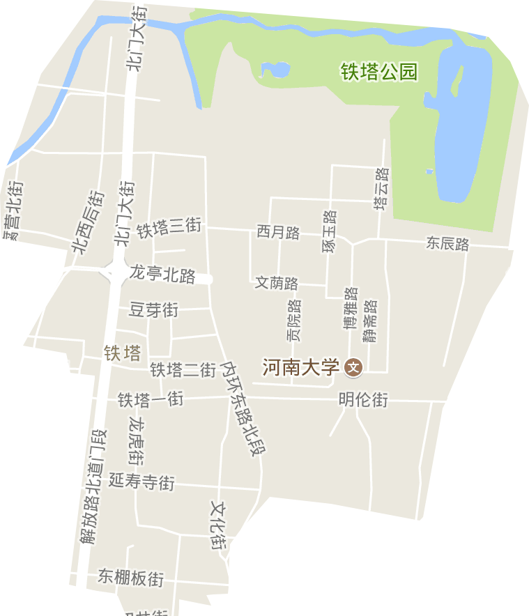 铁塔街道电子地图