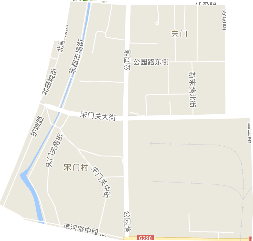 宋门街道电子地图