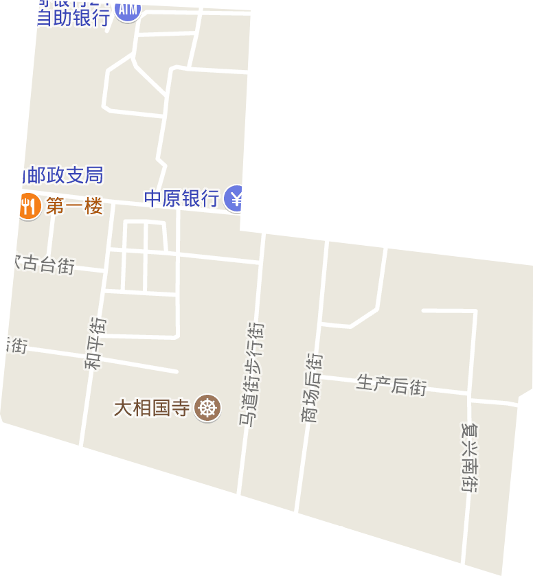 相国寺街道电子地图