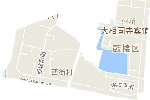 州桥街道电子地图