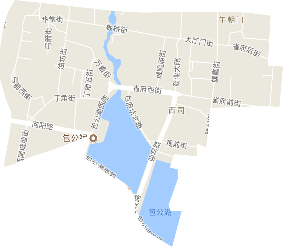 西司门街道电子地图