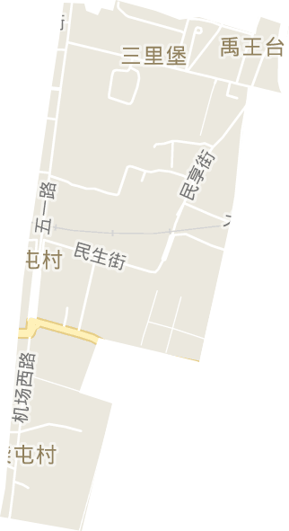 三里堡街道电子地图