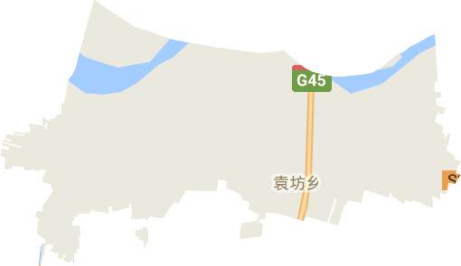 袁坊乡电子地图