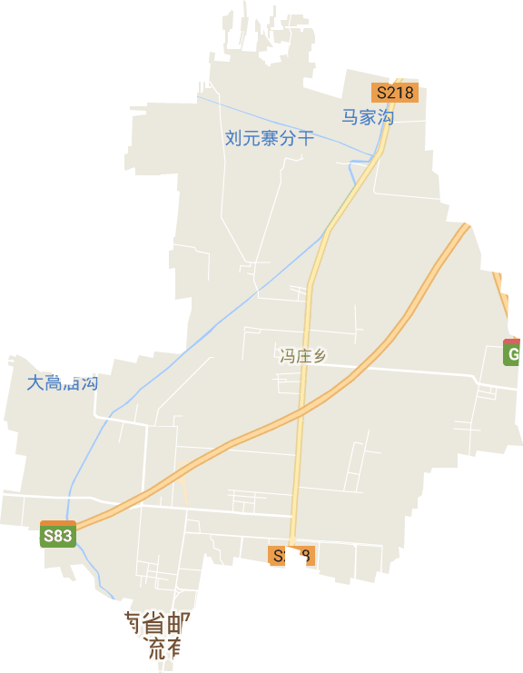 冯庄乡电子地图