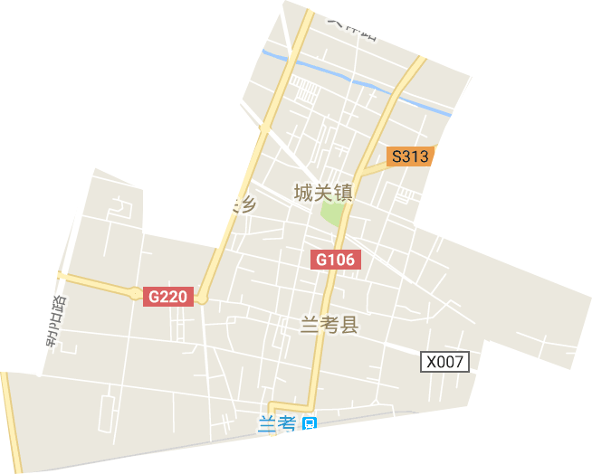 城关镇电子地图