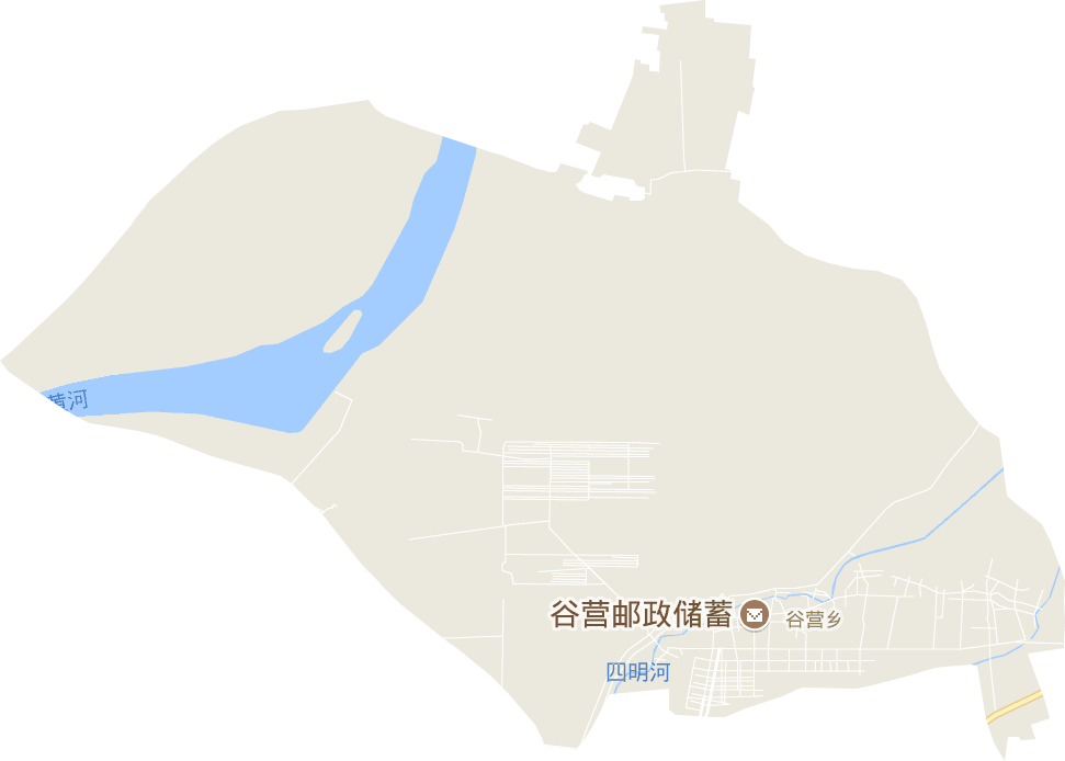 谷营乡电子地图