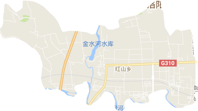 红山街道电子地图