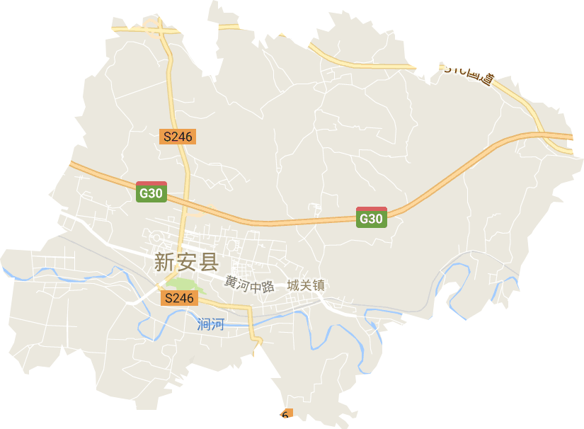 城关镇电子地图