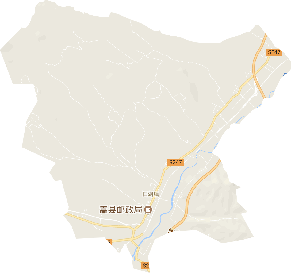 田湖镇电子地图