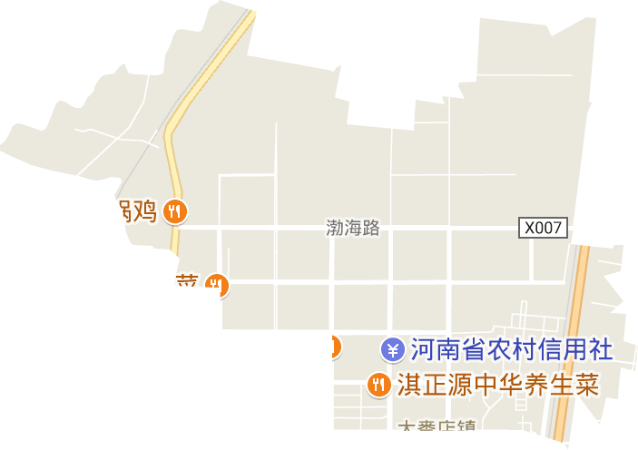 海河路办事处电子地图