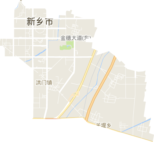 洪门镇电子地图