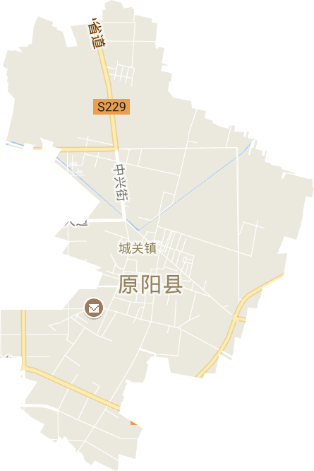 城关镇电子地图