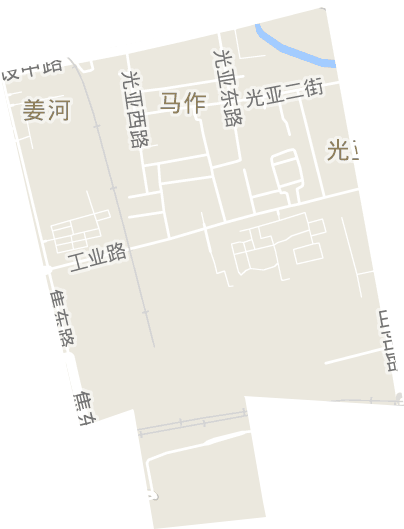 光亚街道电子地图