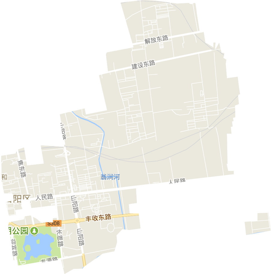 新城街道电子地图