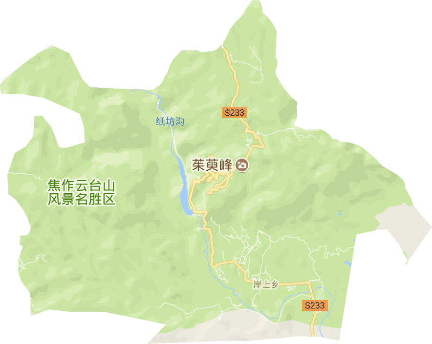 岸上乡电子地图