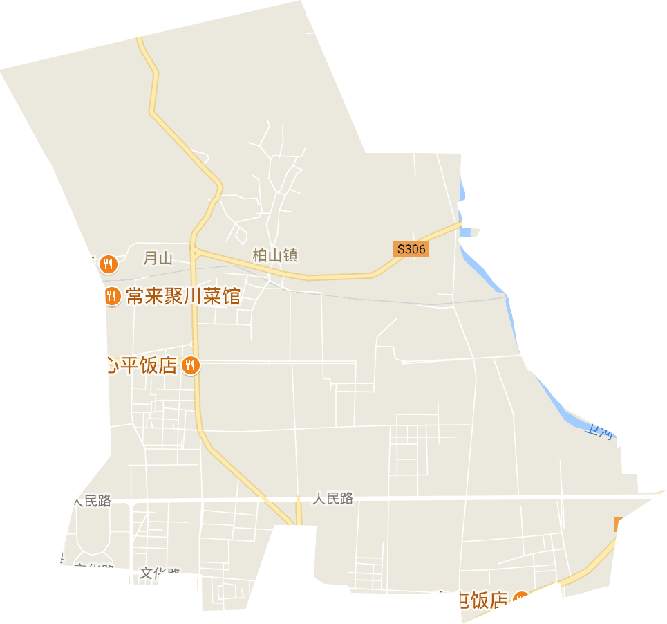 博爱县柏山镇电子地图