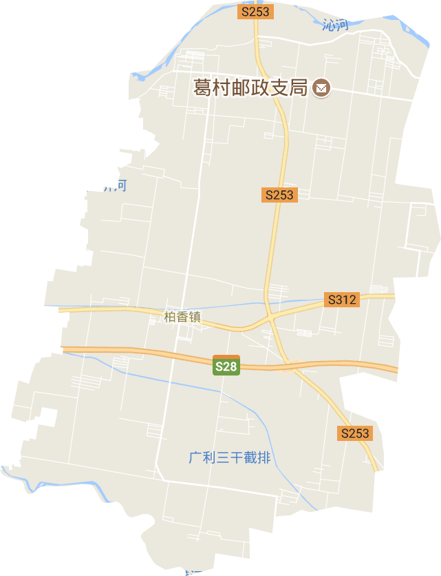 柏香镇电子地图