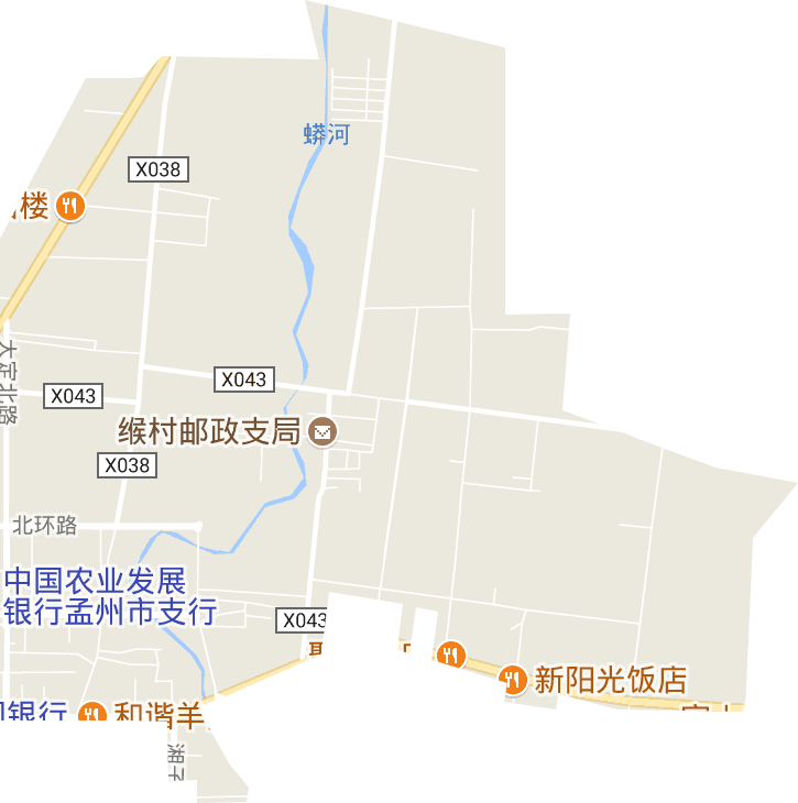 河阳街道电子地图