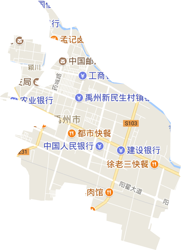 颍川街道电子地图