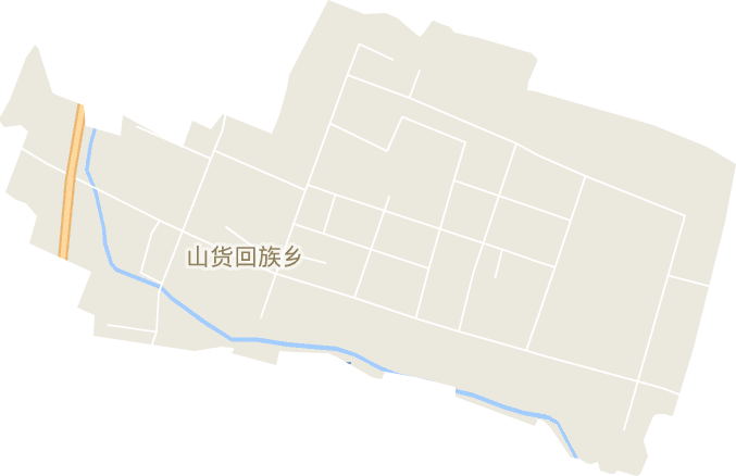 山货回族乡电子地图