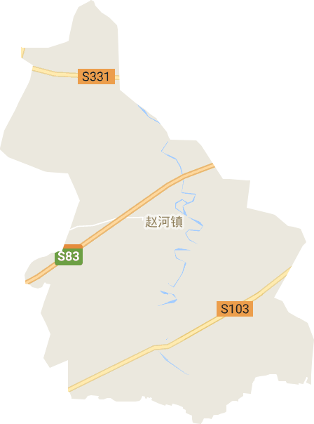 赵河镇电子地图