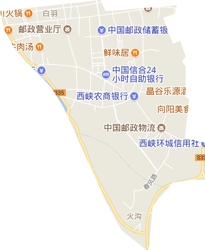 白羽街道电子地图