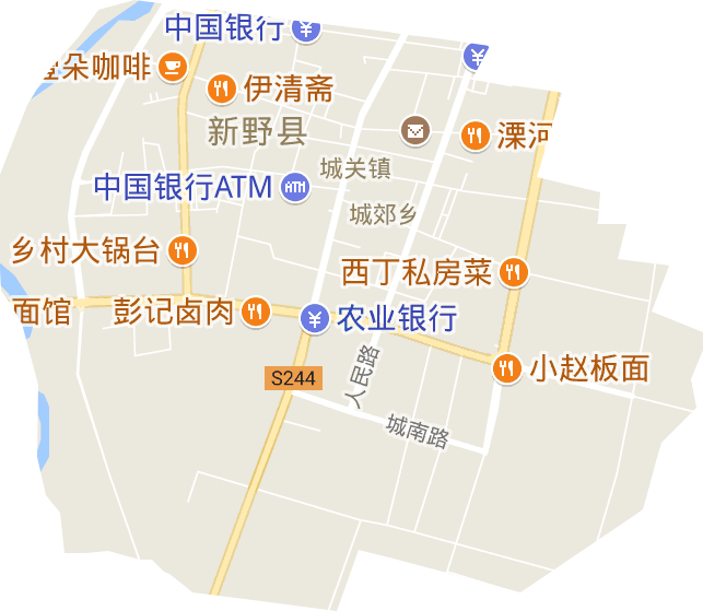 汉城街道电子地图