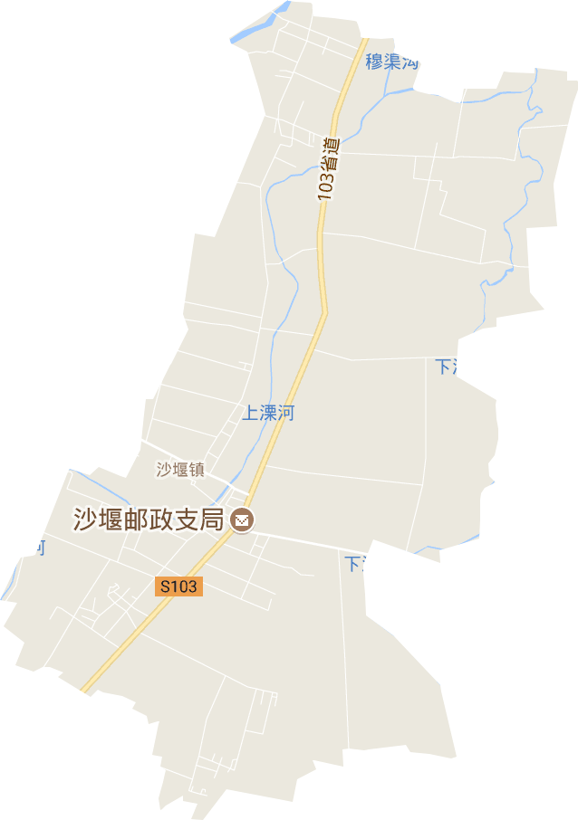 沙堰镇电子地图