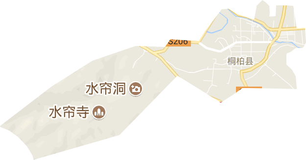 城关镇电子地图