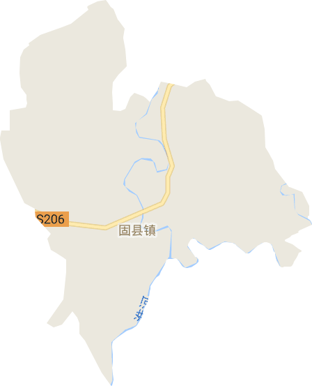 固县镇电子地图