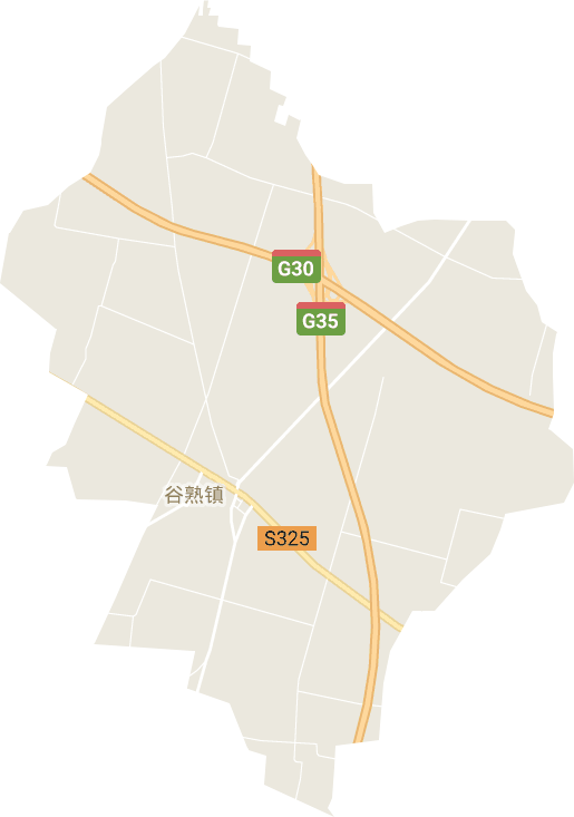 谷熟镇电子地图