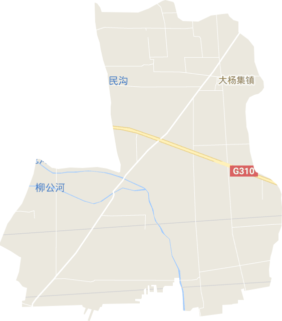 大杨集镇电子地图