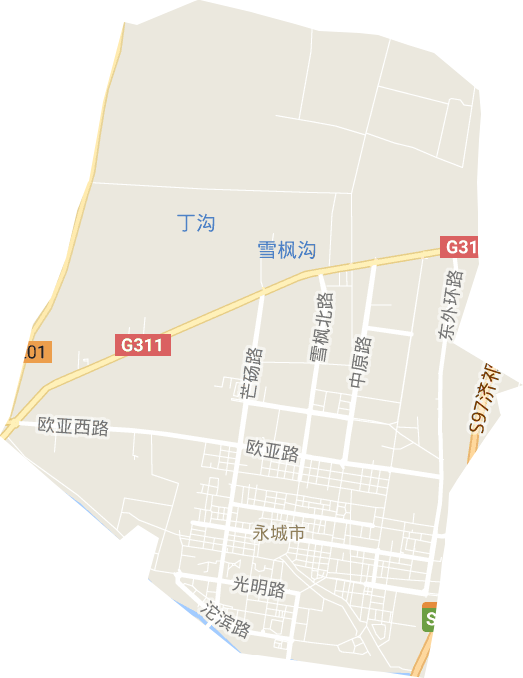 演集镇电子地图