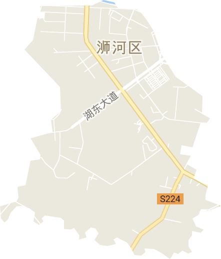 湖东街道电子地图