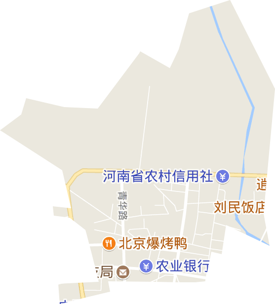 箕子台街道电子地图