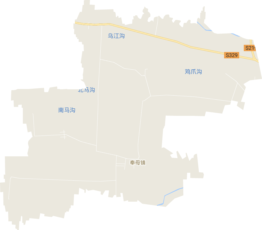 奉母镇电子地图