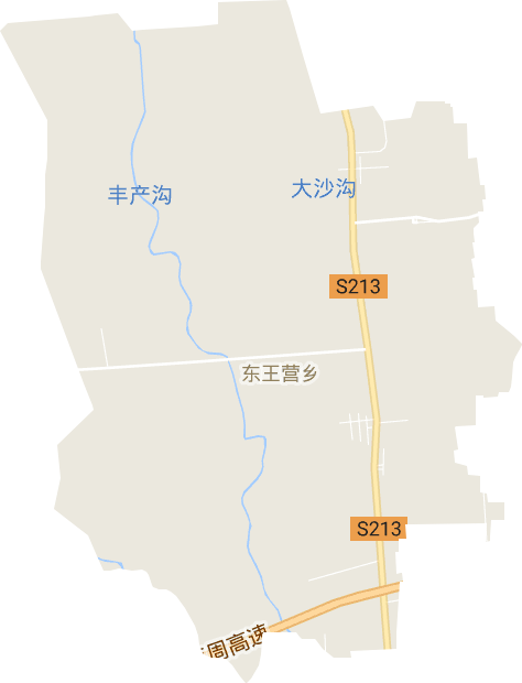 河南省 周口市 西华县 东王营乡 名称:东王营乡高清版大图(电子地图)