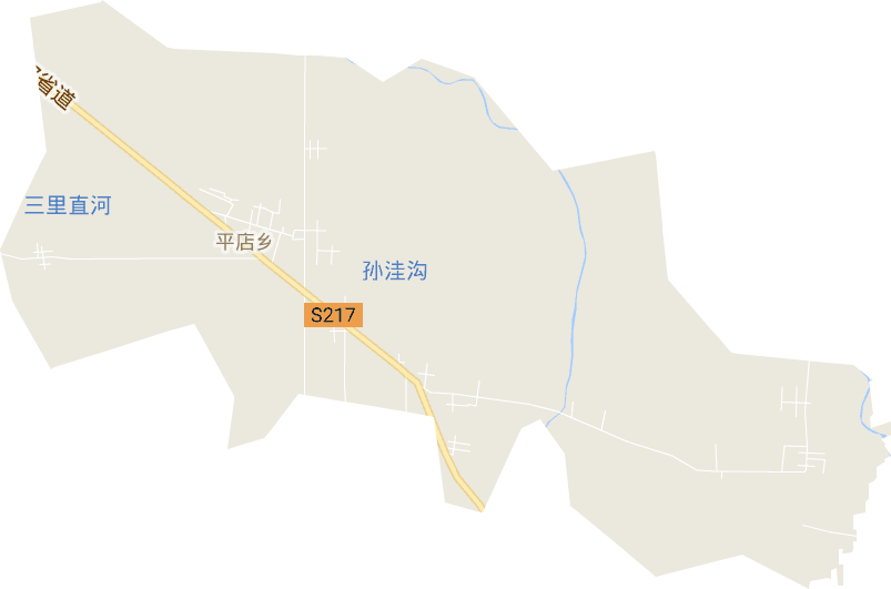 平店乡电子地图