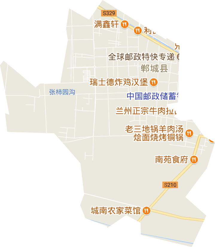 新城办事处电子地图